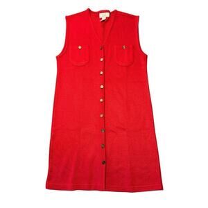 L
Tally Ho Knit Dress Size PL Red
